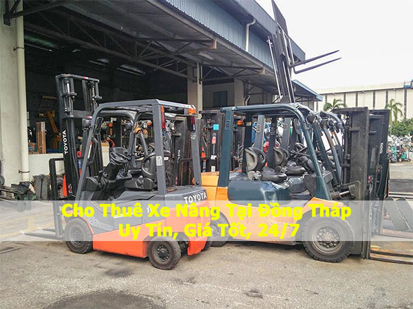 Cho Thuê Xe Nâng Tại Đồng Tháp - Uy Tín, Giá Tốt, 24/7