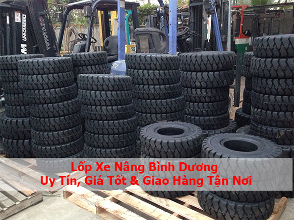 Lốp Xe Nâng Bình Dương Uy Tín, Giá Tốt & Giao Hàng Tận Nơi