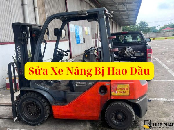 Sửa Xe Nâng Bị Hao Dầu Và Lỗi Thường Gặp Sau 3 Năm